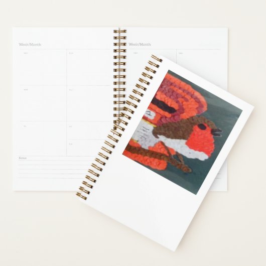 Dotty Robin Small Planner (Display)
