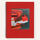 Dotty Robin Spiral Notitieboek (Voorkant)