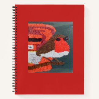 Dotty Robin Spiral Notitieboek