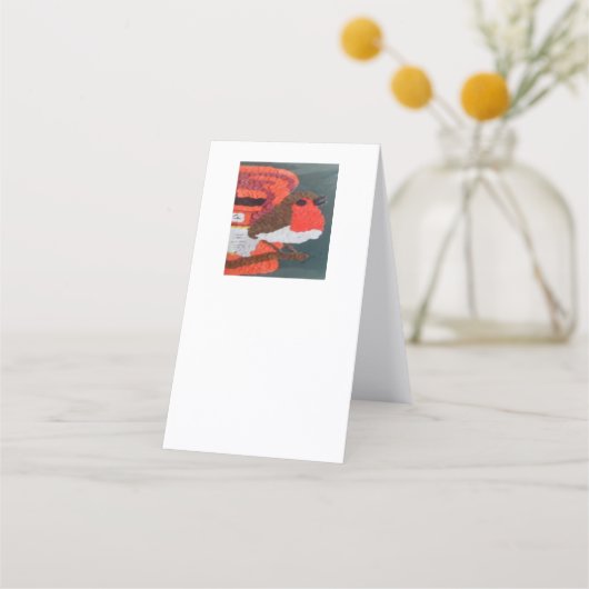 Dotty Robin Vertical Appointcard Afsprakenkaart (Achterkant)