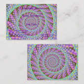 Dotty Spiral Visitekaartje (Voorkant / Achterkant)