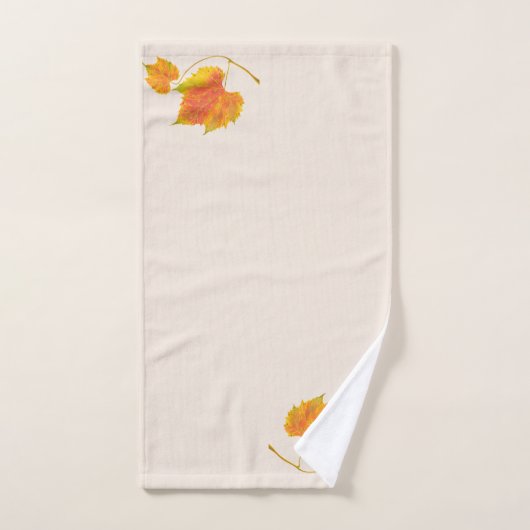 Dotty Spotty Herfst op een Bathroom Towel Set Bad Handdoek (Handdoek)