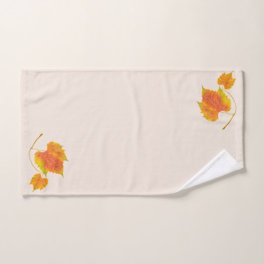 Dotty Spotty Herfst op een Bathroom Towel Set Bad Handdoek (Handdoek)