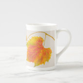 Dotty Spotty Herfst op een Bone China Mok (Rechts)