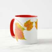 Dotty Spotty Herfst op een Combo Mok (R) (Voorkant links)