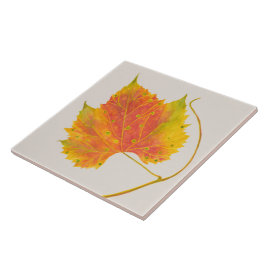 Dotty Spotty-Herfst op een keramische tegel Tegeltje