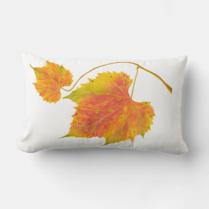 Dotty Spotty Herfst op een Lumbar Pillow Kussen