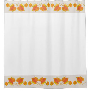 Dotty Spotty Herfst op een Shower Curtain Douchegordijn