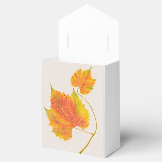 Dotty Spotty Herfst op een voordoos Bedankdoosjes (Geopend)