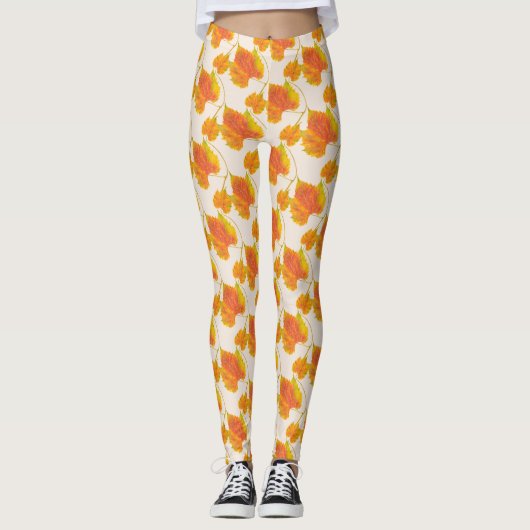 Dotty Spotty Herfst op Leggings (Voorkant)