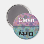 Dotty Vaatwasser Clean-Dirty Magnet (Voorkant / Achterkant)