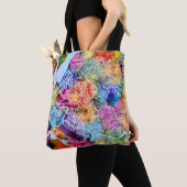 Douala Cameroon City Map Tote Bag (Dichtbij)