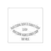 Douane 2"X2"Rubberstempel Rubberstempel (Afrduk)