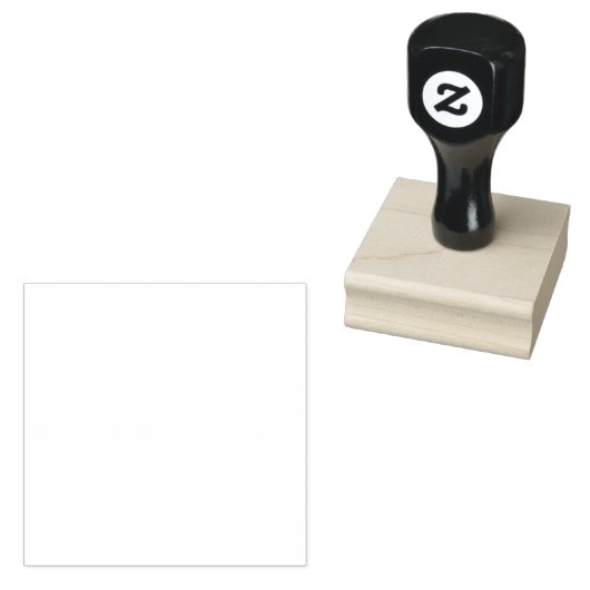 Douane 2" x 2" rubberen stempel, kleur inktkussen  rubberstempel (Gestempeld)
