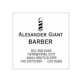 Douane 2"x 2"Rubberzegel Rubberstempel (Afrduk)