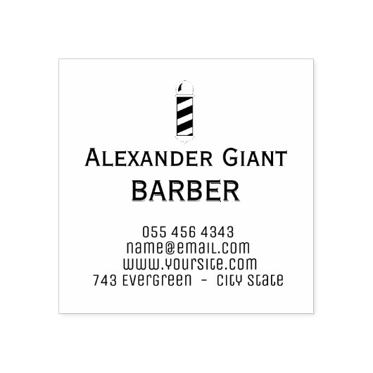 Douane 2"x 2"Rubberzegel Rubberstempel (Afrduk)