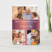 Douane 3 van de Dag van grootouders de Naam van de Kaart (Voorkant)