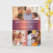 Douane 3 van de Dag van grootouders de Naam van de Kaart (Gele Bloem)