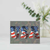 DOUANE 3D USA Patriottische Briefkaarten & schrijf (Staand voorkant)