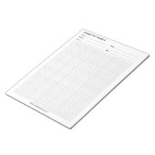 Douane 4593 notitieblok (Schuin)