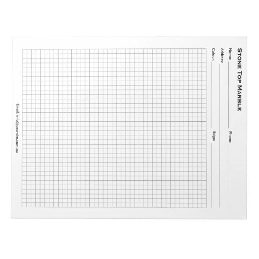 Douane 4593 notitieblok (Voorkant)