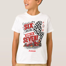 Douane 7e verjaardag Pit Crew T-shirts voor auto's