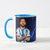 Douane Argentinië Mok – Voetbal C Nummer 10 (Links)