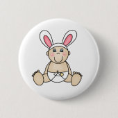 douane babyboybunn ronde button 5,7 cm (Voorkant)