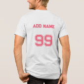 Douane Baseball Moeder Team T-shirt | Perfecte Cad (Achterkant)