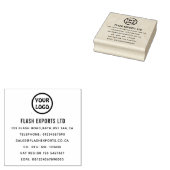 Douane Bedrijfslogo Rubber Stempel (Gestempeld)