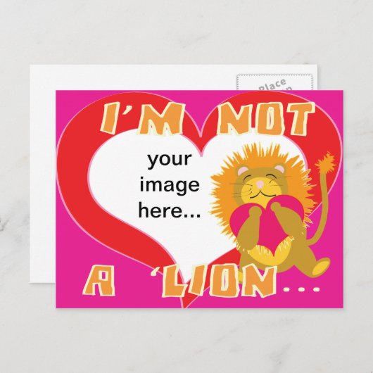 Douane ben ik geen Briefkaart van de Leeuw (Voorkant / Achterkant)