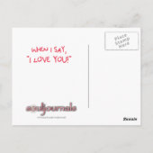 Douane ben ik geen Briefkaart van de Leeuw (Achterkant)