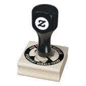 DOUANE BERICHT Nr. Donald Trump Rubberstempel (Stempel)