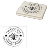 Douane Bijenverpakking Rubber Stempel (Gestempeld)