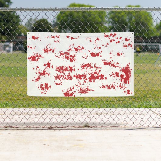 DOUANE BLOEDSPATTER BANNER (Insitu)