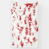DOUANE BLOEDSPATTER BANNER (Verticaal)