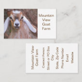 Douane-Boerderij Visitekaartje land (Voorkant / Achterkant)