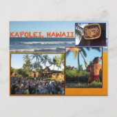 DOUANE BRIEFKAARTEN - HAWAII COLLAGE# 10 (Voorkant)