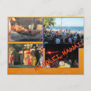 DOUANE BRIEFKAARTEN - HAWAII COLLAGE# 11