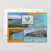 DOUANE BRIEFKAARTEN - HAWAII COLLAGE# 12 (Voorkant / Achterkant)