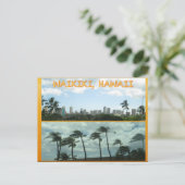 DOUANE BRIEFKAARTEN - HAWAII COLLAGE# 15 (Staand voorkant)