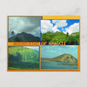 DOUANE BRIEFKAARTEN - HAWAII COLLAGE# 23 (Voorkant)