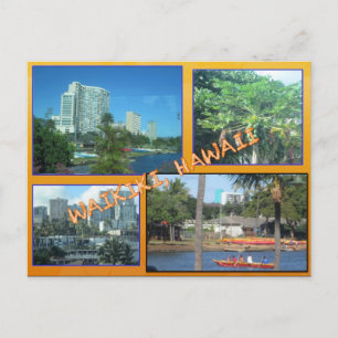 DOUANE BRIEFKAARTEN - HAWAII COLLAGE# 8