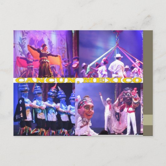 DOUANE BRIEFKAARTEN - KANKUN KLLAGE 5 (Voorkant)