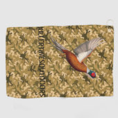 Douane camouflage golfbal handdoek (Horizontaal)