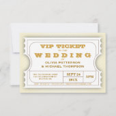 DOUANE Carnival Admission Ticket for Wedding Kaart (Voorkant)