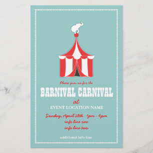 DOUANE Carnival Event Flyer