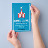 DOUANE Carnival Event Flyer BLUE (Hand)