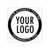 Douane Cirkel Rubber Stamp Business Company Logo Rubberstempel (Afrduk)
