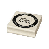 Douane Cirkel Rubber Stamp Business Company Logo Rubberstempel (Stempel)